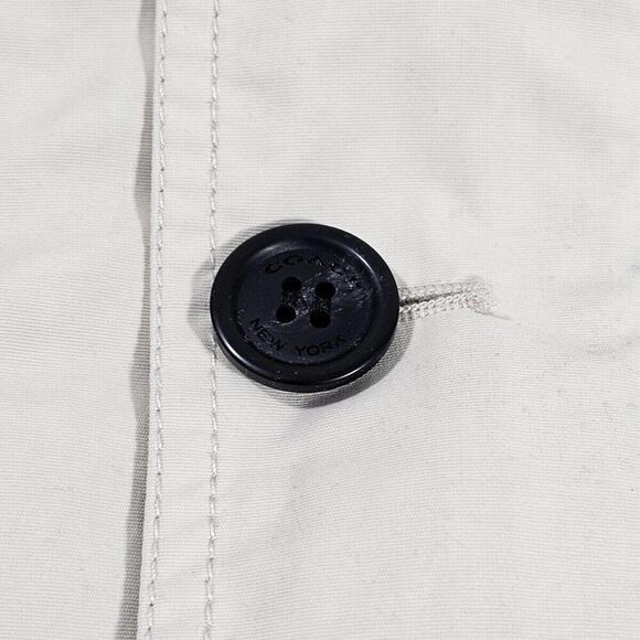 Vintage COACH Mountain Parka Mens Size XL Jacket Beige And Yellow - Picture 15 of 15